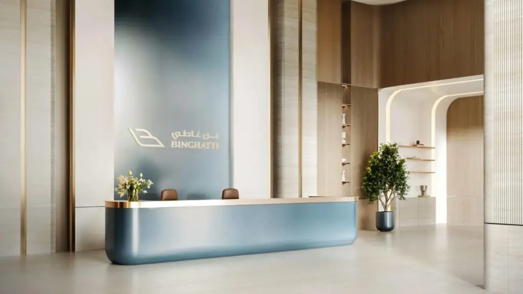 binghatti cullinan lobby